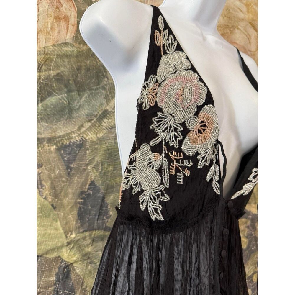 New Free People Secret Garden Maxi Top Size Extra Small - Picture 6 of 9